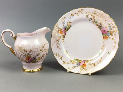 Lot 179 - A TUSCAN PART TEA SERVICE AND OTHER TEA WARE