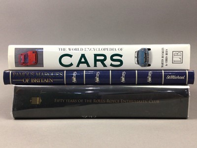 Lot 271 - A COLLECTION OF BOOKS RELATING TO MOTOR RACING