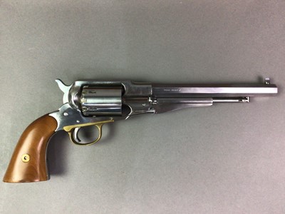 Lot 345 - REPLICA ITALIAN BLACK POWDER 44 CAL SIX-SHOT REVOLVER