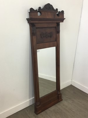 Lot 831 - A 19TH CENTURY DANISH MAHOGANY PIER CABINET