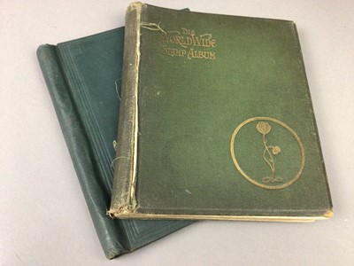 Lot 327 - A LOT OF STAMP BOOKS AND EMPTY ALBUMS