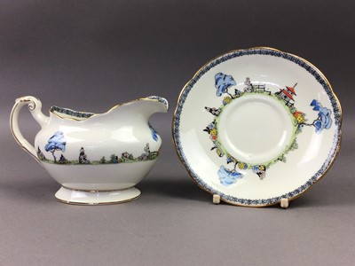 Lot 313 - AN AYNSLEY PART TEA SERVICE AND OTHER TEA WARE