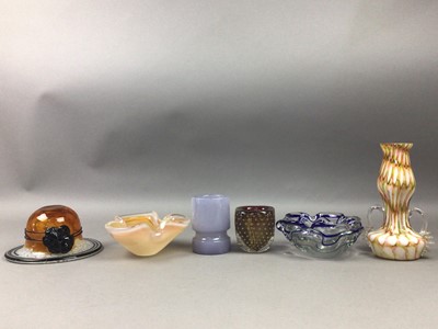 Lot 184 - A GROUP OF MURANO ART GLASS