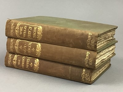 Lot 450A - THE WORKS OF BALZAC IN 25 VOLS