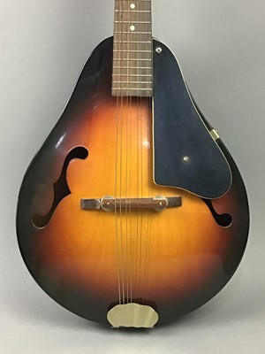 Lot 552 - A JAPANESE MANDOLIN IN CASE