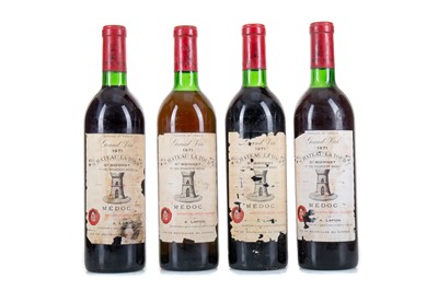 Lot 112 - 4 BOTTLES OF CHATEAU LATOUR ST BONNET 1971 PREMIER CRU BOURGEOIS MEDOC 75CL