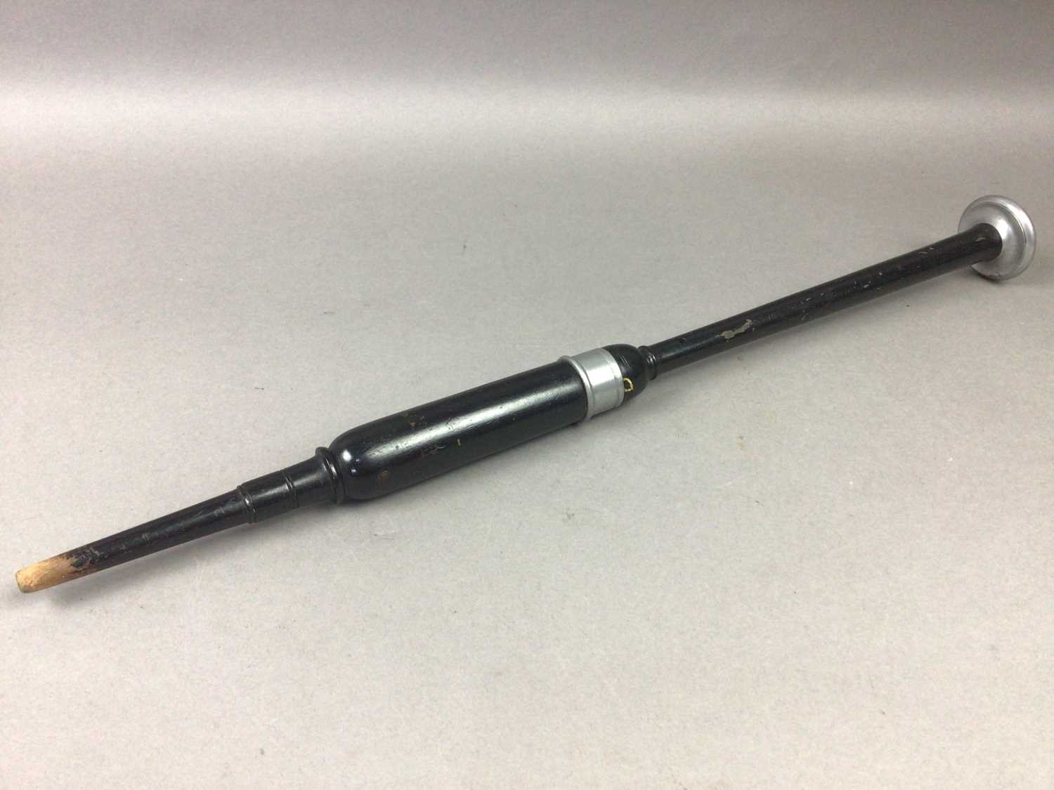 Lot 22 - A BAGPIPE PRACTICE CHANTER