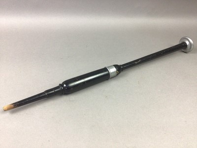 Lot 22 - A BAGPIPE PRACTICE CHANTER