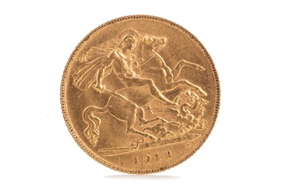 Lot 66 - A GEORGE V HALF SOVEREIGN DATED 1913