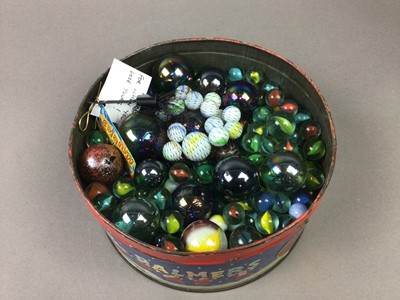 Lot 131 - A GROUP OF MARBLES