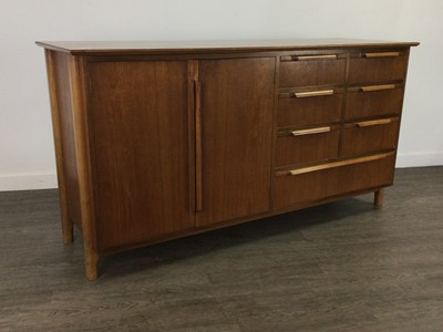 Lot 334 - A MID-CENTURY TEAK SIDEBOARD