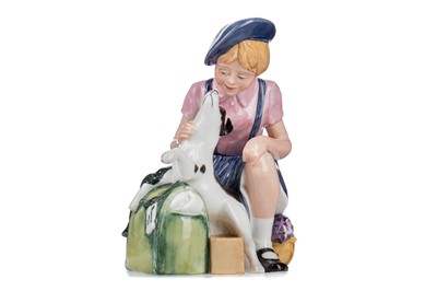 Lot 861 - A ROYAL DOULTON FIGURE OF 'THE HOMECOMING'