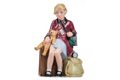 Lot 863 - A ROYAL DOULTON FIGURE OF 'THE GIRL EVACUEE'