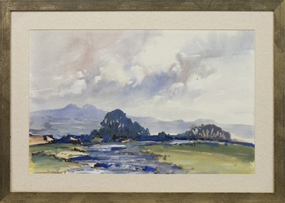 Lot 22 - AN UNTITLED WATERCOLOUR BY WILLIAM NORMAN GAUNT
