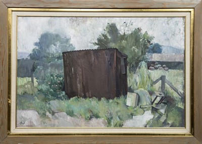 Lot 93 - SHED, BARFED, AN OIL BY JOHN G BOYD