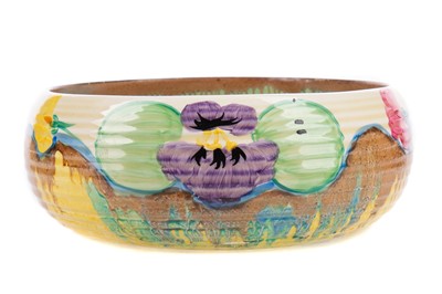 Lot 340 - BIZARRE BY CLARICE CLIFF FOR NEWPORT POTTERY BOWL