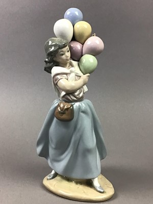 Lot 205 - A GROUP OF TWO LLADRO FIGURES
