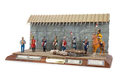 Lot 1065 - HAND MODELLED AND PAINTED 'MODEL SOLDIERS'