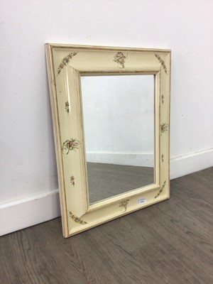 Lot 118 - A MODERN WALL MIRROR  AND THREE OTHERS