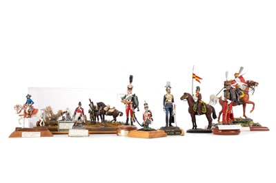 Lot 1068 - HAND MODELLED AND PAINTED 'MODEL SOLDIERS'