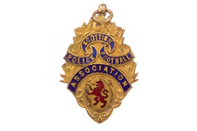 Lot 1556 - SCOTTISH POLICE FOOTBALL ASSOCIATION MEDAL, 1960-61