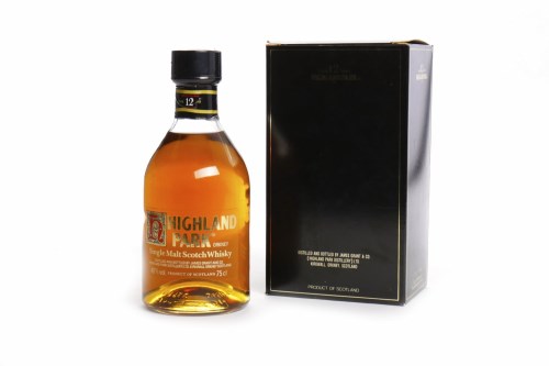 Lot 1024 - HIGHLAND PARK 12 YEARS OLD Active. Kirkwall,...