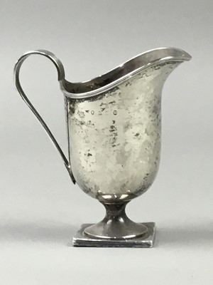 Lot 152 - A SILVER JUG