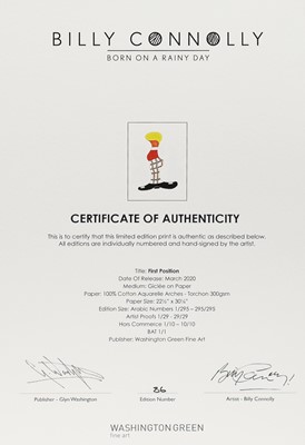 Lot 48 - * BILLY CONNOLLY CBE (SCOTTISH b. 1942)