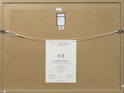 Lot 80 - A SET OF SIX 'BORN ON A RAINY DAY' SIGNED PRINTS BY BILLY CONNOLLY