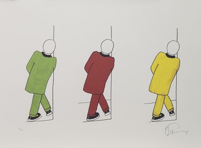 Lot 80 - A SET OF SIX 'BORN ON A RAINY DAY' SIGNED PRINTS BY BILLY CONNOLLY