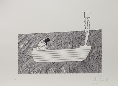 Lot 80 - A SET OF SIX 'BORN ON A RAINY DAY' SIGNED PRINTS BY BILLY CONNOLLY