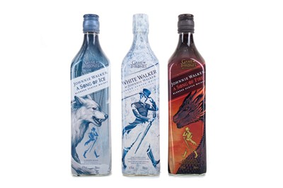 Lot 120 - JOHNNIE WALKER GAME OF THRONES COLLECTION (3 X 70CL)