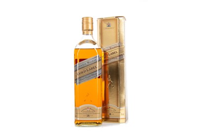 Lot 165 - JOHNNIE WALKER 18 YEAR OLD GOLD LABEL 75CL