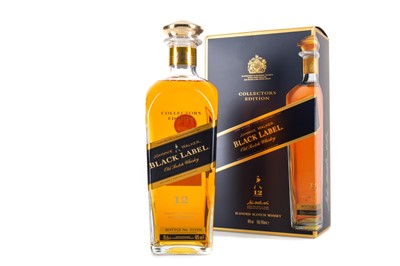 Lot 166 - JOHNNIE WALKER 12 YEAR OLD BLACK LABEL COLLECTORS EDITION