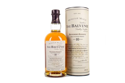 Lot 101 - BALVENIE 10 YEAR OLD FOUNDER'S RESERVE