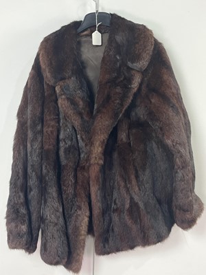 Lot 272 - A LADY'S FUR JACKET