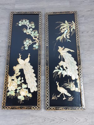 Lot 273 - A PAIR OF CHINESE PANELS