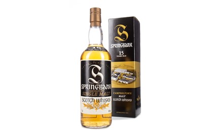 Lot 161 - SPRINGBANK 15 YEAR OLD 1980S 75CL
