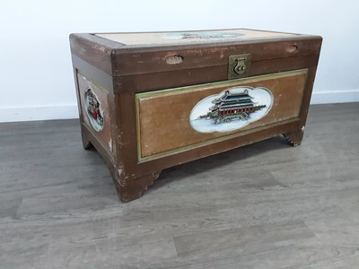 Lot 300 - A CHINESE CAMPHORWOOD BLANKET CHEST