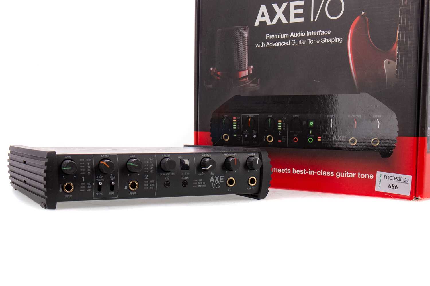 Lot 686 - AN IK AXE I/O AUDIO INTERFACE AND CONTROLLER