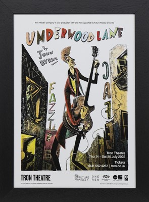 Lot 34 - POSTER FOR UNDERWOOD LANE AT TRON THEATRE