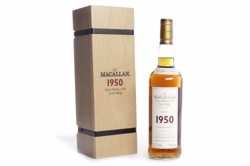 Lot 1072 - MACALLAN 1950 FINE & RARE 52 YEARS OLD Active....