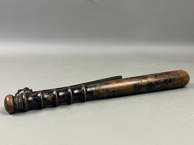 Lot 439 - A POLICE TRUNCHEON