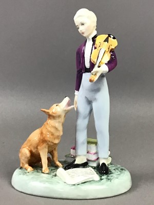 Lot 110 - A ROYAL DOULTON FIGURE OF 'AFFECTION' AND NINE OTHERS