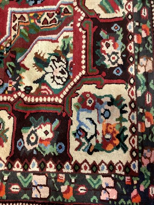 Lot 1414 - A PERSIAN BAKHTIYAR RUG