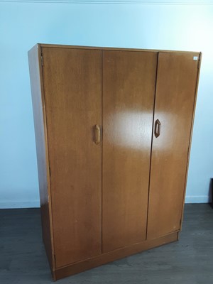 Lot 459 - A G-PLAN WARDROBE AND A THRE DRAWER CHEST