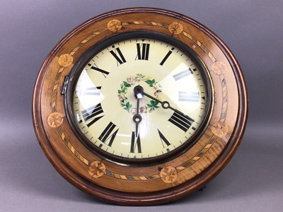 Lot 712 - A LATE VICTORIAN WAG AT THE WALL CLOCK