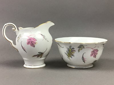 Lot 509 - A TUSCAN TEA SERVICE, ALSO PARAGON AND ROYAL CROWN DERBY TEA SERVICES