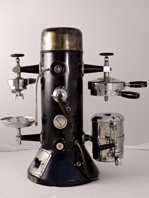 Lot 36 - A RARE FRENCH STAND ALONE COFFEE MACHINE BY AROM OF LYON