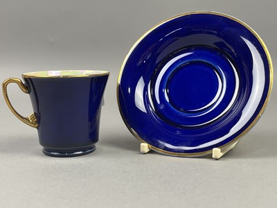 Lot 580 - A LOT OF VARIOUS CERAMICS INCLUDING CROWN DEVON AND COALPORT